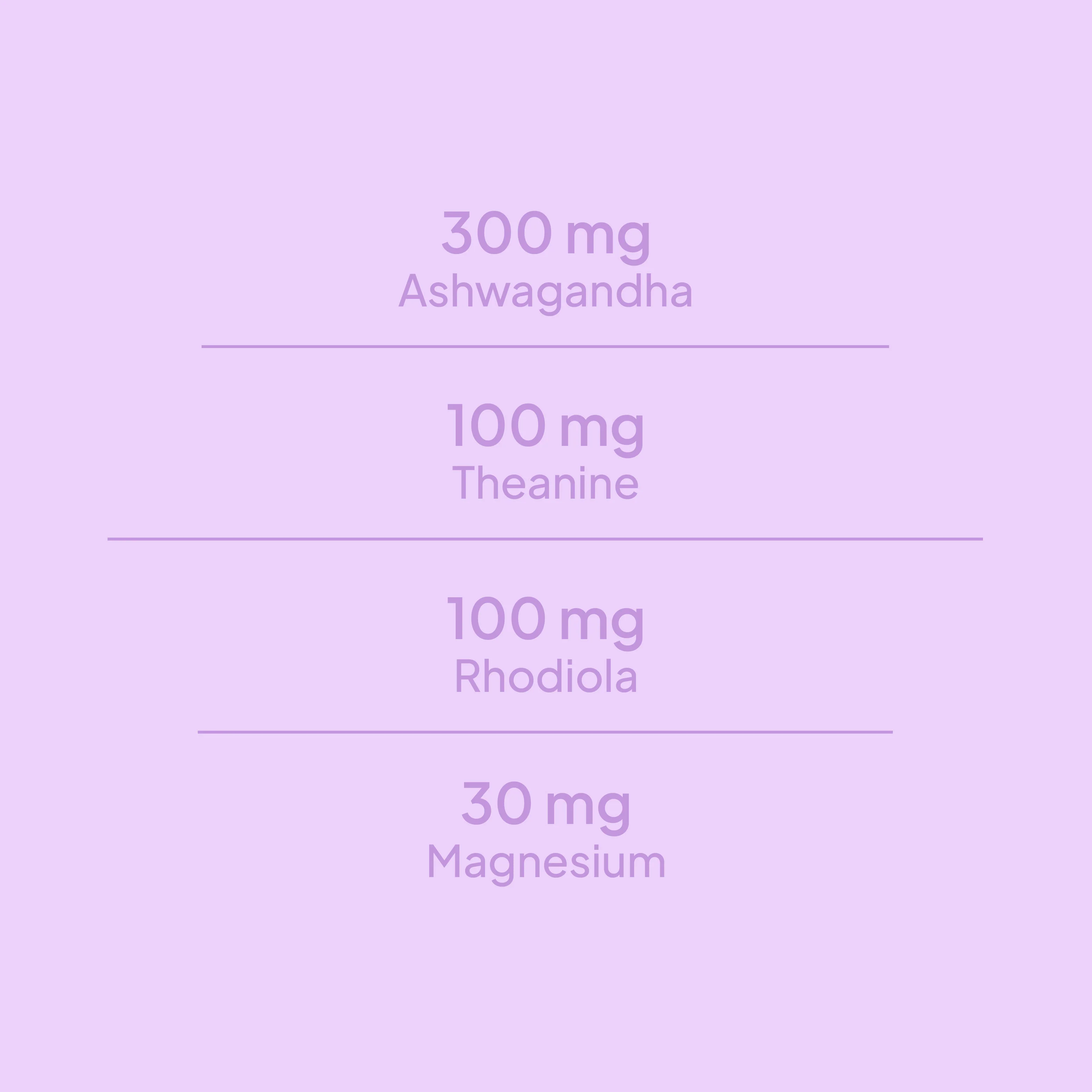 Ashwagandha KSM-66 + Magnesio, L-Teanina & Rhodiola - 60 Caps - Image 3