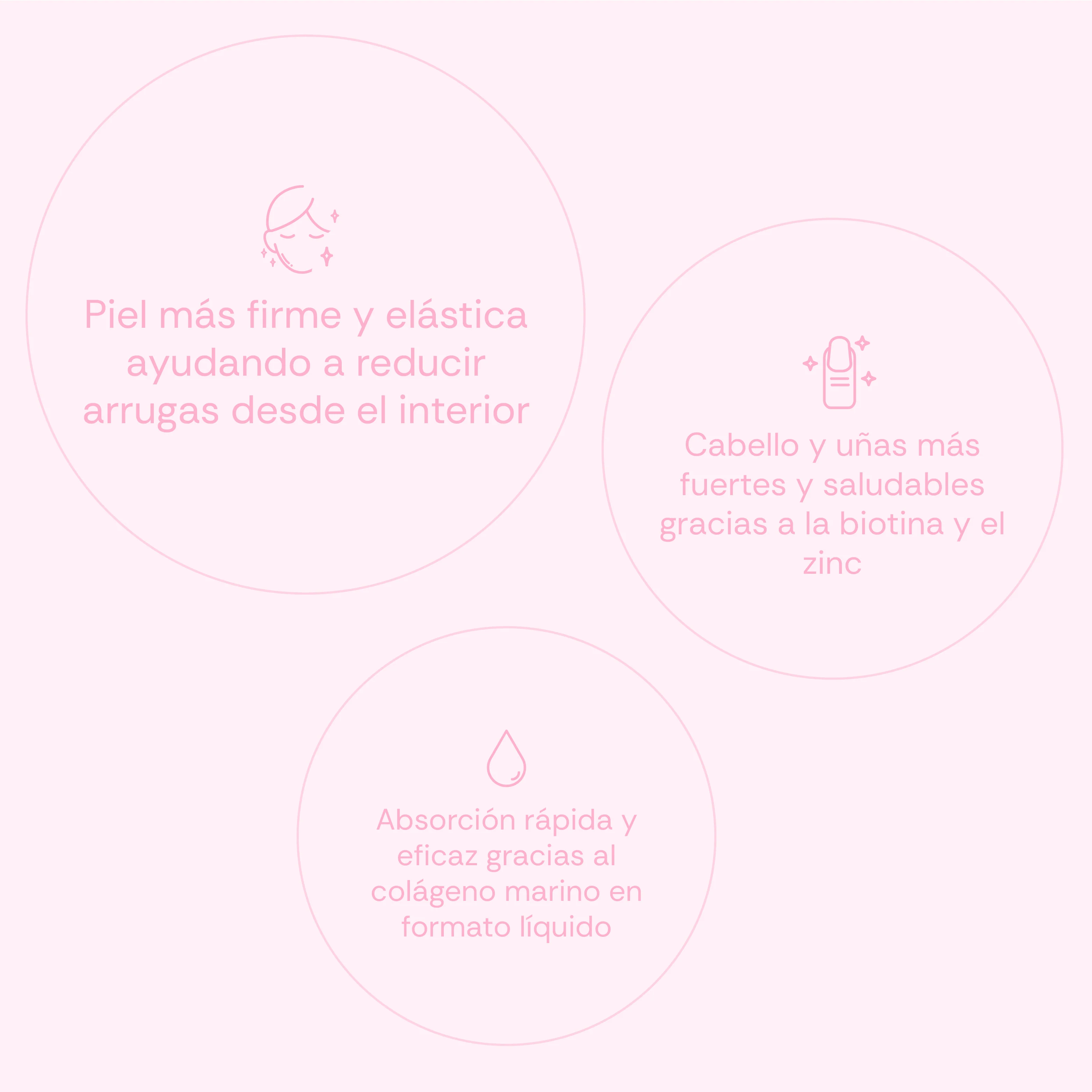 Collagen For Her + Biotina, Vitamina C y Ácido hialurónico - Frutos del bosque - 20 Viales - Image 6